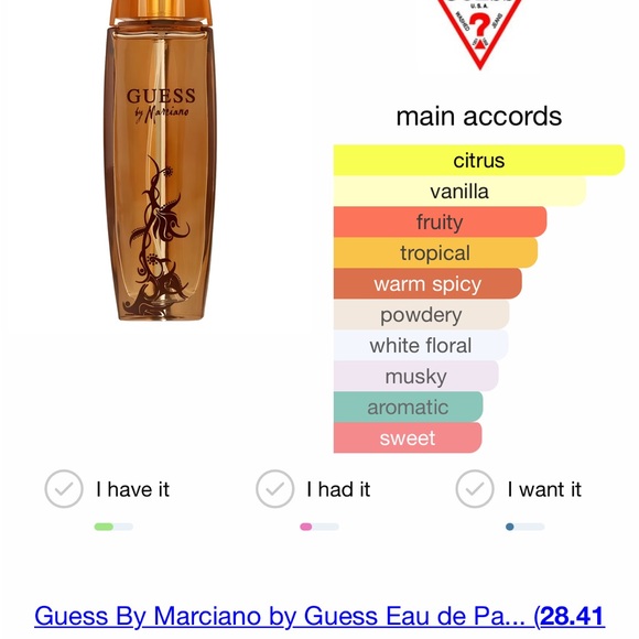 Guess by Marciano Perfume brand new in box - Picture 4 of 6